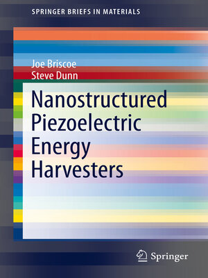 cover image of Nanostructured Piezoelectric Energy Harvesters